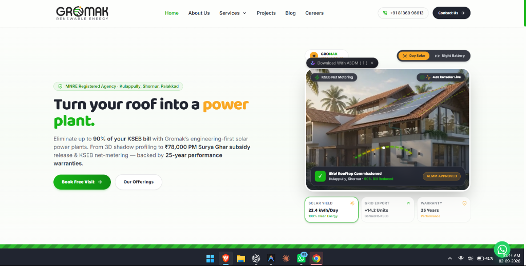 Gromak Renewable Energy Preview
